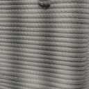 115L Extra Large Blanket Basket for Living Room - Woven Cotton Rope Laundry Hamper with Reinforced Handles - Storage Bin for Pillows, Comforters & Toys - Machine Washable,White