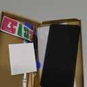 Back Glass Replacement (Graphite) Compatible with iPhone 12 Pro Max 6.7 inches All Carriers with Pre-Installed Adhesive and Repairing Tool Kits