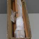 MaxSmeo Nightstand, Mid Century Modern Side Table Bedroom with Storage, Small End Bedside Table with Solid Wood Legs for Living Room, Office Small Spaces (Brown)