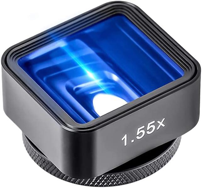 1.55X Anamorphic Lens for iPhone 12 Pro Max Phone Movie Lens Shot by FilmicPro Smartphone Filmmaking Cinematic Deformation Lens