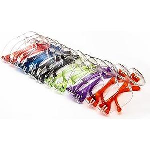 EyePRO Safety Glasses Anti-Scratch  6 Color 12 Pack