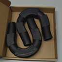 Hoolcar Tow Hook Covers Front Bumper Rubber Sleeve Protectors Compatible with Chevrolet Silverado 2007-2013, Exterior Accessories, Black