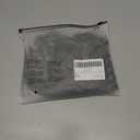 Verdusa Women's Y2K Striped Bow Lace T Shirts Button Front Square Neck Short Sleeve Fitted Tops (Black, S)