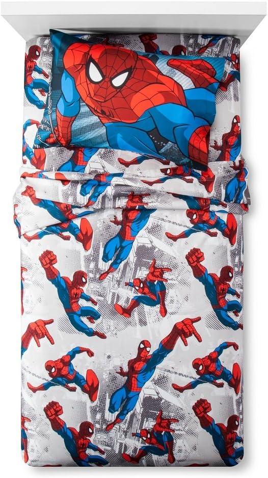 Marvel Spiderman Burst Twin 3 Piece Sheet Set
