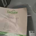 AmazerBath Frosted Shower Curtain Plastic 72x72 Inches, Heavy Duty Shower Curtain Waterproof, Thick PEVA Shower Curtains for Bathroom with 3 Big Clear Weighted Stones and 12 Rustproof Grommets