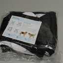 Teamoy 3 Pack Male Dog Diaper Wrap, Washable Puppy Belly Bands, Super-Absorbent and Comfortable(L2,20-24" Waist, Black)