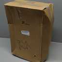 Preboun 28" Boho Christmas Tree Collar Farmhouse White Woven Christmas Tree Skirts Bottom Diameter Base Cover Rustic Xmas Collar for Xmas Decoration