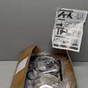 Elevated Dog Bowls with Slow Feeder for Large Dogs  Adjustable Raised Stand with 2 Stainless Steel Bowls & Spill-Proof Mat, Non-Slip Dog Feeder for Large & Medium Dogs (Black)