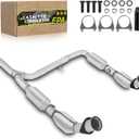 Catalytic Converter Compatible with 2004 2005 2006 Ford F150 F-150, 2006 Lincoln Mark LT 5.4L V8 4WD Catalytic Convertor EPA Compliant