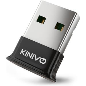 Kinivo USB Bluetooth Adapter for PC BTD400 (Bluetooth 4.0 Dongle Receiver, Low Energy) - Compatible with Windows 11/10/8.1/8, Raspberry Pi, Linux, Laptop & Headphones