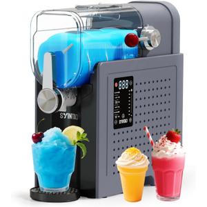 Slushie Machine for Home, Soft Serve Ice Cream Machine, 88oz Vessel Slushy Machine with 6 Preset Programs, Frozen Drink Maker for slush, Margaritas, Smoothie, Frapps, Milkshakes, and More