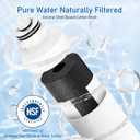 Refrigerator Water Filter Replacement for Samsung Water Filter DA29-00020B, HAF-CIN, RS25J500DSR, RF28HMEDBSR, HAF-CIN/EXP, RF4287HARS, RF28HFEDBSR, K007 1 Pack