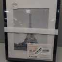 upsimples 11x14 Picture Frame Set of 5, Display Pictures 8x10 with Mat or 11x14 Without Mat, Wall Gallery Photo Frames, Black