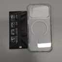 for iPhone 17 Pro Case,Screen Protector*2,Anti-Yellowing,Compatible with MagSafe,[Military Grade Drop Tested] Heavy Duty Magnetic Phone Case for iPhone 17 Pro 6.3",Clear