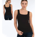 Women's Tank Top Sleeveless Ladies Workout Tee Black S