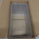 RattanView 2 Pcs 12 Inch Large Acrylic Risers Display Stands 5 mm Thick Acrylic Shelf Riser Showcase for Collectibles Jewelry Cupcakes Food Figures Perfume Cabinet(Clear)