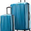 Samsonite Centric 2 Hardside Expandable Luggage with Spinner Wheels, 2-Piece Set (20/28),Caribbean Blue