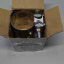 ID 2 Inch Butt Joint Exhaust Band Clamp-Stainless Steel Sleeve Coupler-fits OD 2" Exhaust Pipes Mufflers