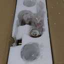 Gold Wall Sconces, Modern Bathroom Vanity Light Fixtures, Sconces Wall Decor Set of 2, Wall Lamps with Frosted Glass, Indoor Wall Lights for Bedroom Living Room Hallway Gold & Milk Glass