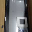 Pamray 47 Inch Small Computer Desk with Monitor Stand, Simple Office Desk with Headphone Hook for Small Spaces, Kids Study Writing Table for Bedroom, Grey