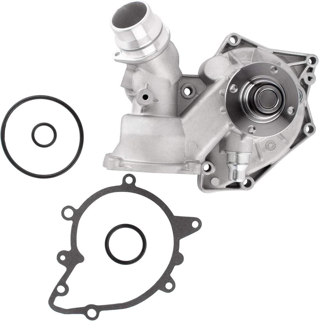 AW9465 Professional Water Pump Kit w/Gasket (For 4.4L;ENG. DESG:M62) Compatible With 1999-2003 for BMW 540i,99-01 740i 740iL,00-03 for BMW X5,03-05 Range Rover HSE [# 11510393336 PEB000030]