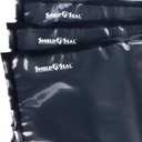 ShieldNSeal Vacuum Seal Bags (Black and Clear, 11" x 24")