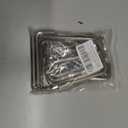 6mm L-Shaped Hexagonal Wrench Tool,Hand Tools Hex Keys Wrenches,Steel Nickel-Plated,Silver,Pack of 24 Pcs