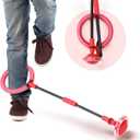 Mumba Kids Foldable Ankle Skip Ball Flash Jump Colorful Sports Swing Ball Boys Girls Toys, Fitness Jump Rope Fat Burning Game for Adults and Children