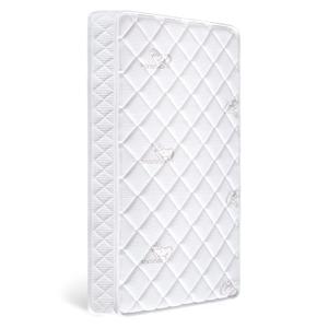 Premium Crib & Toddler Mattress,100% Knitted Fabric, Premium Fleece Surface-Hypoallergenic, 5" Thick Firm Soft Crib Mattress, Non-Toxic - Fits Standard Cribs & Toddler Beds (Simple)