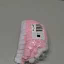 Sunnymove 30 Pack Christmas Santa Hats Silverware Holders Mini Santa Hats Xmas Party Dinner Table Dinnerware Decorations Christmas Party Supplies for Knife, Fork, Candy (Pink)