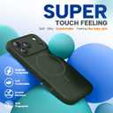 Miracase Magnetic for iPhone 17 Pro Max Case, Compatible with MagSafe, Integrated Silicone Camera Control Cover, 3.0mm Thicken Shockproof Drop Protection Phone Case for 17 ProMax, Dark Green