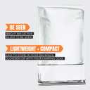 MEKKAPRO Emergency Mylar Thermal Blankets (4-Pack), Pocket Sized for Emergencies, Camping, Outdoors, Hiking, Survival, First Aid (Thermal Silver)