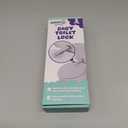 Toilet Locks Baby Proof (2-Pack) Ideal Baby Proof Toilet Lid Lock with Arm  No Tools Needed Easy Installation with 3M Adhesive  Top Safety Toilet Seat Lock  Fits Most Toilets, White