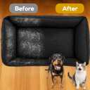 2 x BABORUI Pet Hair Removal Glove - 2 Pack Pet Hair Remover Glove, Electrostatic Gloves Pet Hair Lint Rolls into Strips, Dog and Cat Hair Remover Tool for Furniture, Car, Couch, Carpet, Clothes