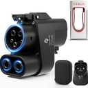 NACS to CCS1 Charging Adapter for Tesla Supercharger, Fast Charging Adapter, MAX 500A,1000VCompatible with Ford, Rivian, GM, VolvoPolestar EVs (NACS to CCS1(Tesla to CCS1))