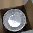 Stock Your Home 100 Count Aluminum Mini Pie Pans - 3 Inch Disposable Recyclable Foil Pie Tins for Bakeries, Cafes, Restaurants