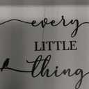 Pigort Every Little Thing is Gonna Be Alright Birds Wooden Box Sign Farmhouse Wood Box Sign Spring Art Blocks Desk Shelf Tabletop Home Decor 4 X 4 Inch (ALRIGHT)