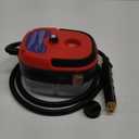 Moongiantgo High Pressure Steam Cleaner, 2500W Portable High Temp Bathroom Power Steamer Cleaning Machine Steam Humidity Adjustable For Home Use Kitchen Grease Car Detailing (110V, Red)