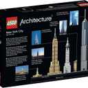 LEGO Architecture New York City Model Kit - Bedroom or Office Decor for Kids & Adults, Ages 12+ - Building Blocks to Display - NYC Gift & Souvenir Ideas - 21028