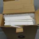 Pinkpum 15 Pack X-Large Shoe Storage Boxes Fit US Size 11, Shoe Organizer for Closet Clear Plastic Stackable Shoe Dispaly Case Holder Bins, Sneaker Storage for Sneakerheads White for Home and Family