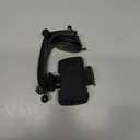 Car Phone Holder Mount, Dashboard Suction Cup Mount, Adjustable Arm with 360° Rotation, Universal Compatibility, Black