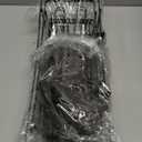 Sponge Holder for Kitchen Sink, Kitchen Sink Caddy with Long-Handled Dish Brushes Holder, 304 Rustproof Stainless Steel Countertop Organizers and Storage, Home Kitchen Sink Accessories (Black)