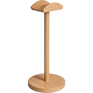 Headphone for Desk Hanger Holder Organizer Keeper Racks Storage Mount Gaming Headset Stand Premium Functional Craftmanship Headset Stand (Wood Tone)