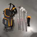 Kids Golf Clubs Set for Boys & Girls Ages 3-12, Junior Golf Set with Stand Bag, Driver, Hybrid, Irons & Putter, Youth Golf Club Set Right Handed, 3543 in | Ages 35 | 4 Clubs