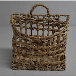 Decorative Storage Baskets Home Storage Baskets Plastic Storage Baskets Storage Basket with lid Woven Basket with lid Wicker Basket with lid Straw Tabletop Basket Home Organizer 12x5x12 inch