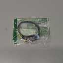 BRONZEDOG Rolled Leather Dog Collar with QR ID Tag Adjustable Soft Round Collars for Small Medium Large Dogs Puppy (7" - 10" Neck Size, Denim)