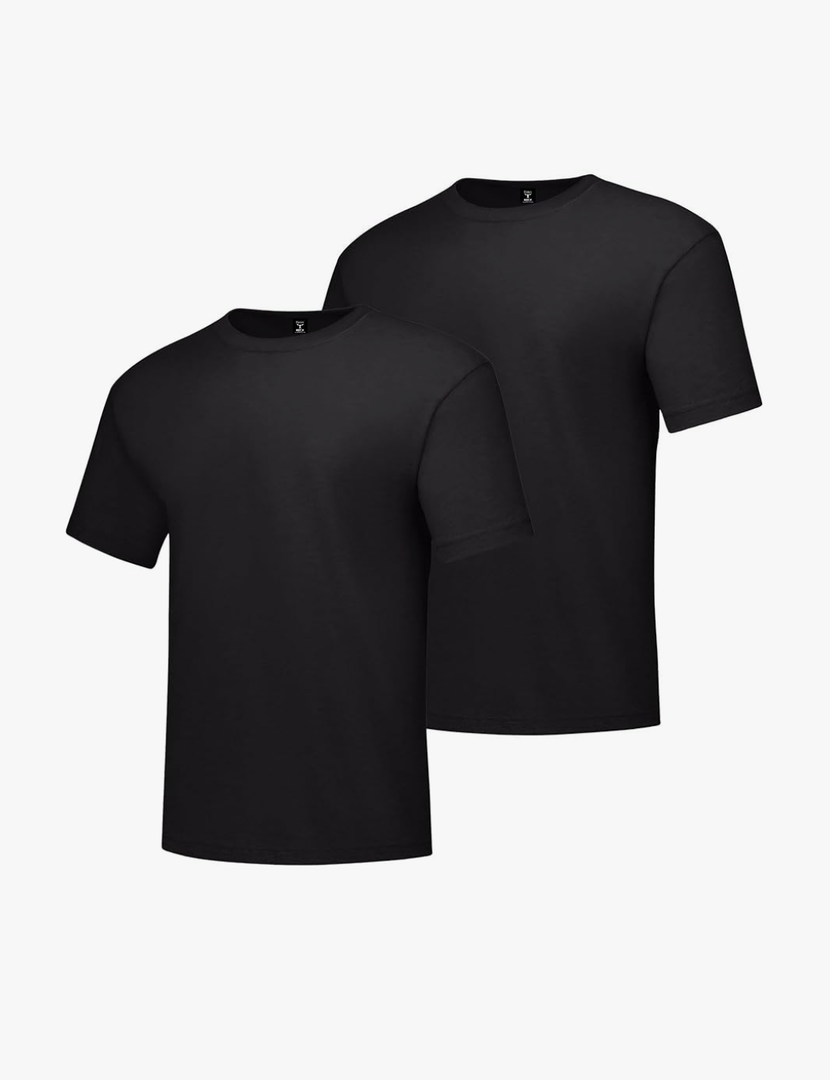 Hanes Men's Beefy-t T-Shirt, Heavyweight Cotton Tee, 1 Or 2 Pack, Big & Tall XL Size