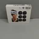 Extra Wide Headbands for Women, 7'' Large Cotton Like Turban Knotted Bandana Head Bands for Women Non Slip, Boho Headbands for Women's Hair (All Black-6Pcs, Extra Large 7" Wide)