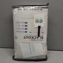 100% Blackout Shield Linen Blackout Curtains for Bedroom 84 Inches Long, Back Tab/Rod Pocket Living Room Drapes, Thermal Insulated Blackout Curtains 2 Panels Set, 50" W x 84" L, Cream