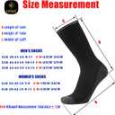 ONKE Max Full Cushion Crew Socks for Men Heavy Duty Work Boot Steel Toe Workout Athletic Thick Warm Moisture Wicking Control (XL)